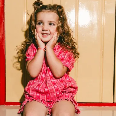 Korte broek Lace (red aop)