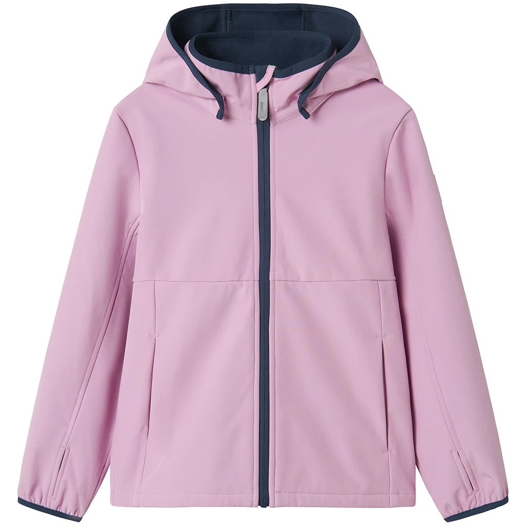 Name It-collectie Zomerjas softshell Malta (begonia pink)