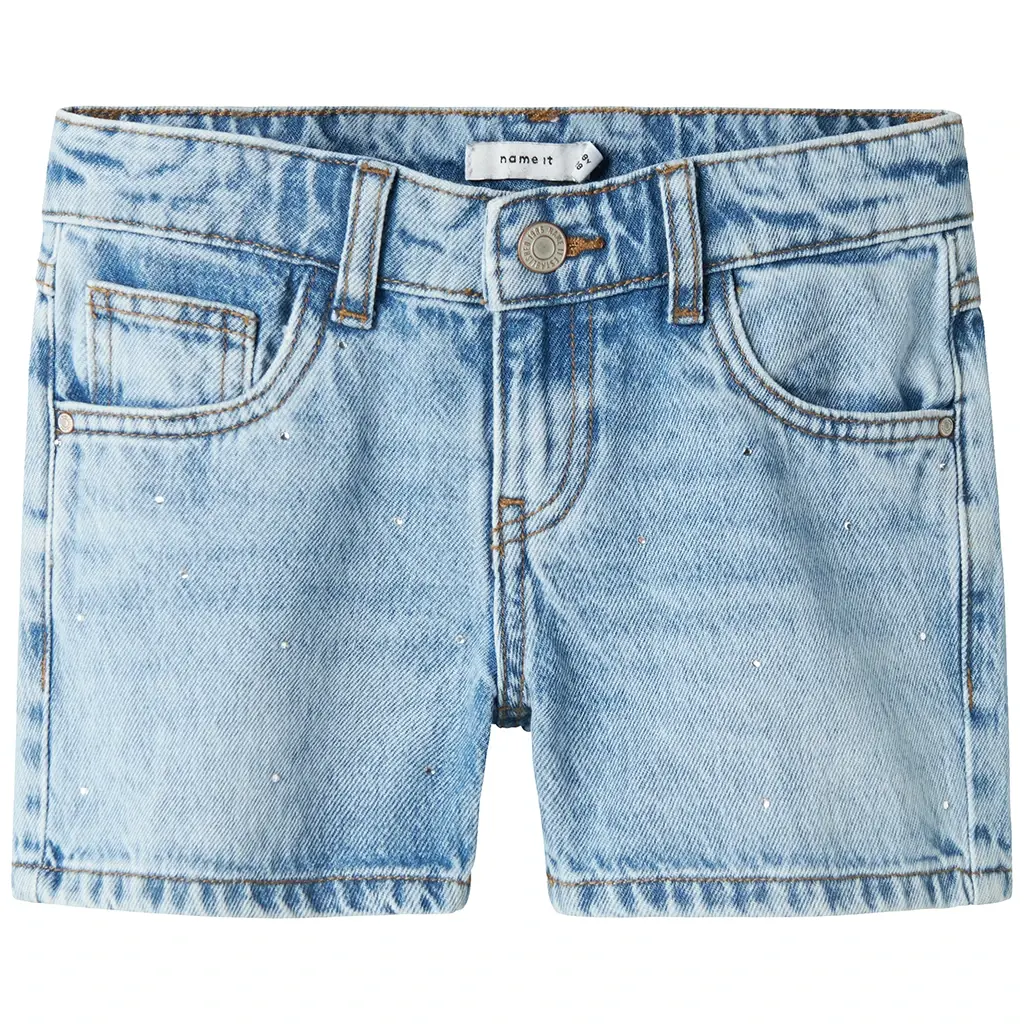 OP=OP! Korte spijkerbroek REFULAR FIT Rose (medium blue denim)