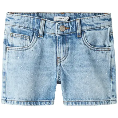 OP=OP! Korte spijkerbroek REFULAR FIT Rose (medium blue denim)