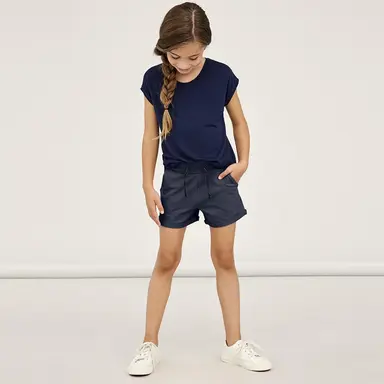 Korte broek sweat Volta (dark sapphire)