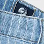 Name It Korte spijkerbroek stripe REGULAR FIT Macie (light blue denim)