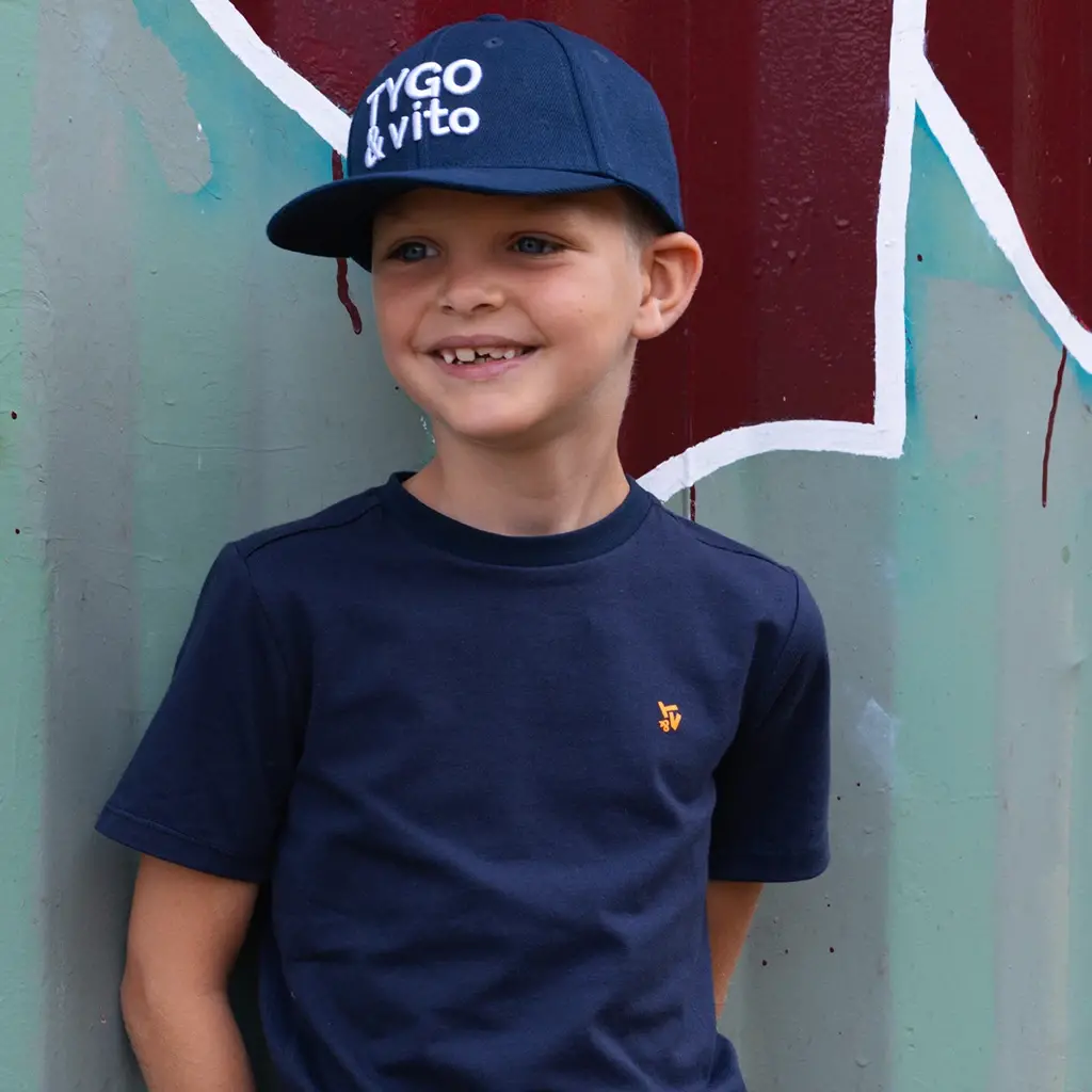 Twee t-shirts SET (navy/cloud blue)