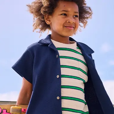 Shirt Cagnard (navy blazer)