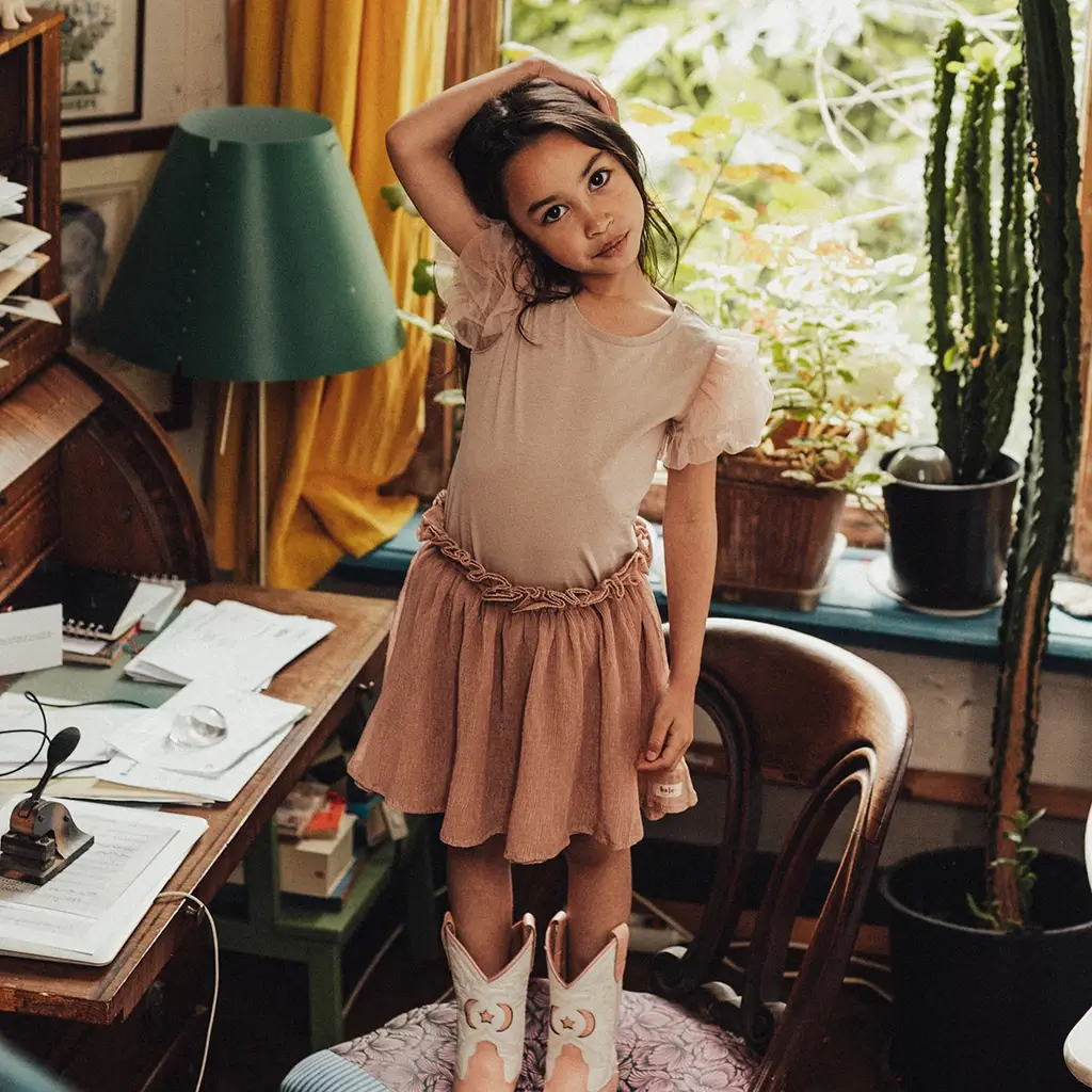 T-shirt Coco (rose mauve)