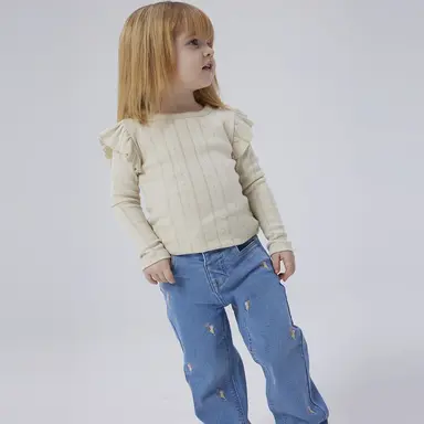 Jeans STRAIGHT FIT Rose (light blue denim)