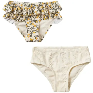 Twee zwembroekjes Lemons & Anglaise (shortbread)