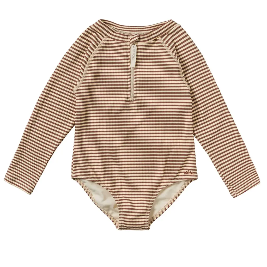 Badpak Rib Stripe (carob brown)