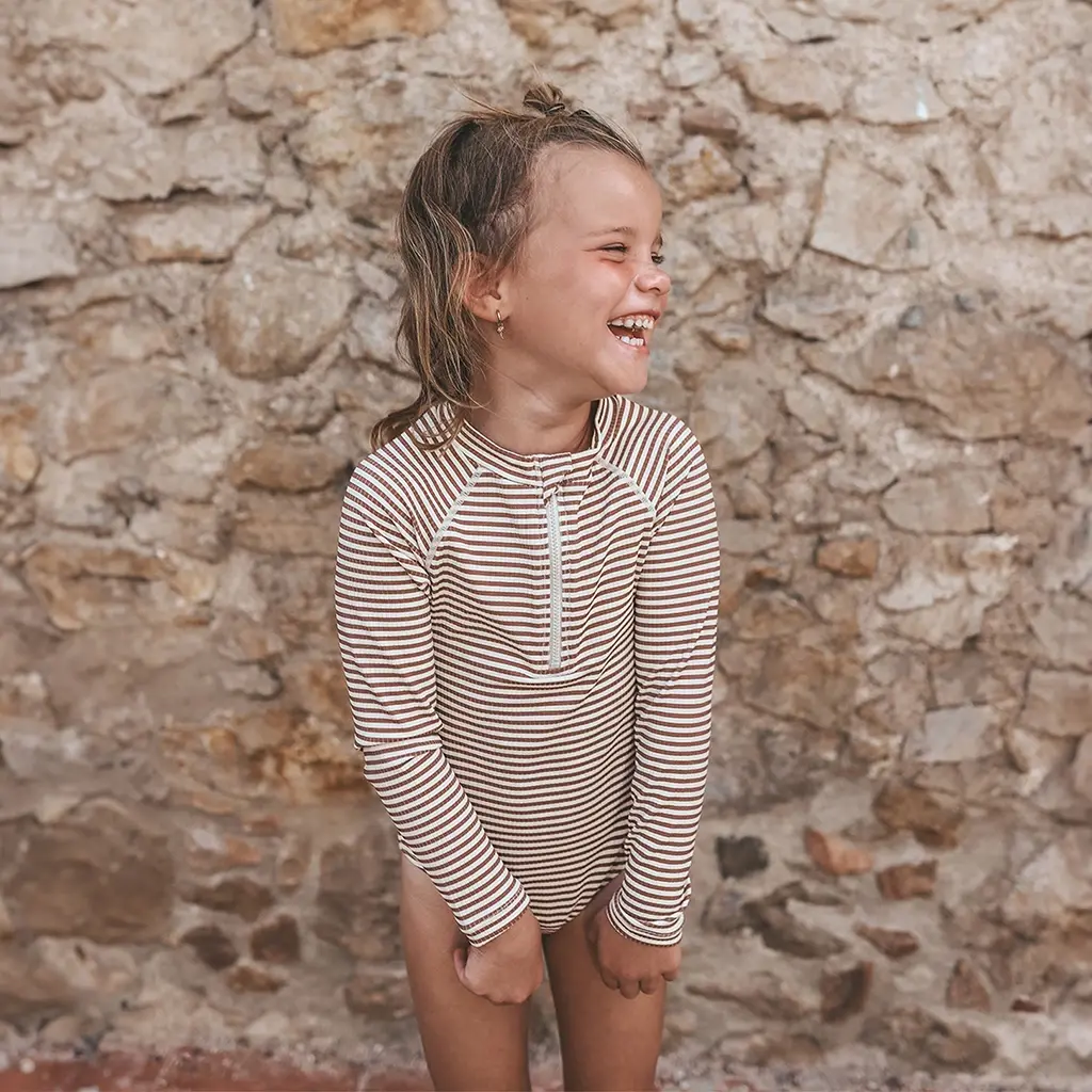 Badpak Rib Stripe (carob brown)