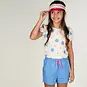 Moodstreet Korte broek Bintys (miami blue)