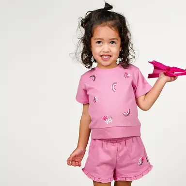 Tweedelig setje Polli (sugar pink)