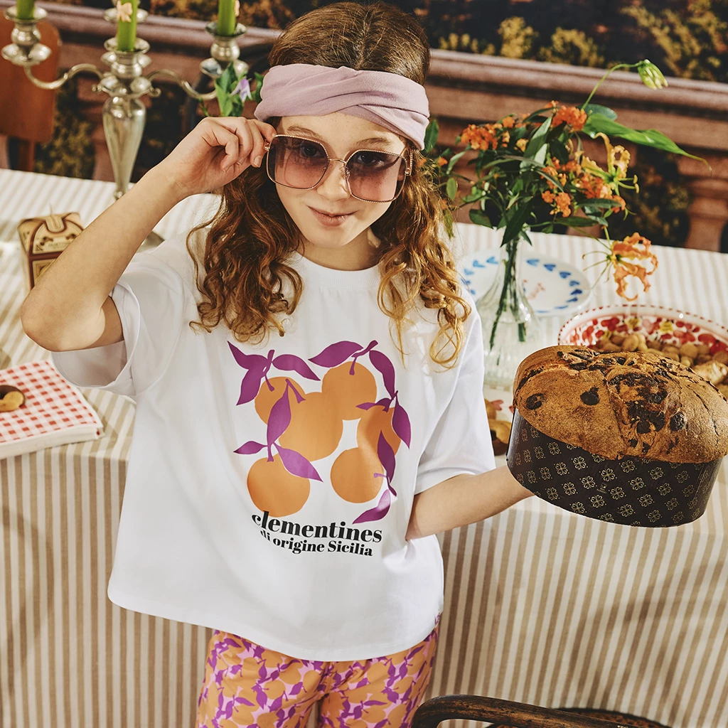 Z8-collectie T-shirt BOXY Piera (bianco)