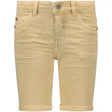 Korte broek twill Quinn (sand)
