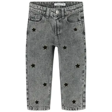 Jeans MOM FIT stars Bella (medium grey denim)