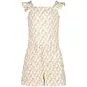 Quapi Jumpsuit Fauve (aop white check)