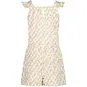 Quapi Jumpsuit Fauve (aop white check)