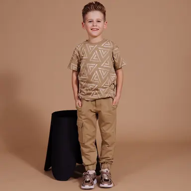 Broek Stefano (khaki green)