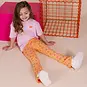 Quapi Broek flared Fleury (aop orange sketch)