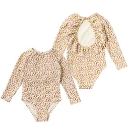 Badpak longsleeve Flower Bud (shortbread)