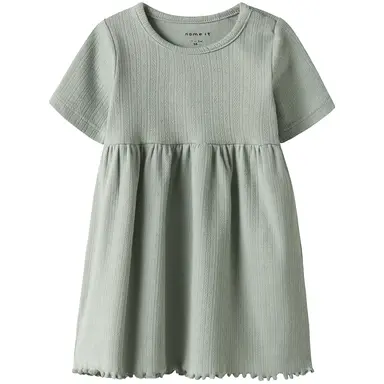 Zomer jurkje Halley (aqua gray)