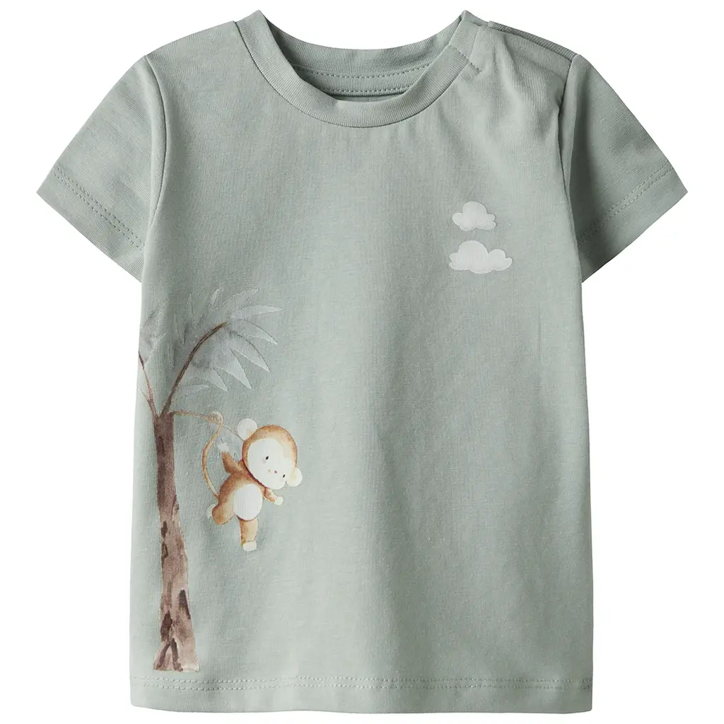 T-shirt Harrison (aqua gray)