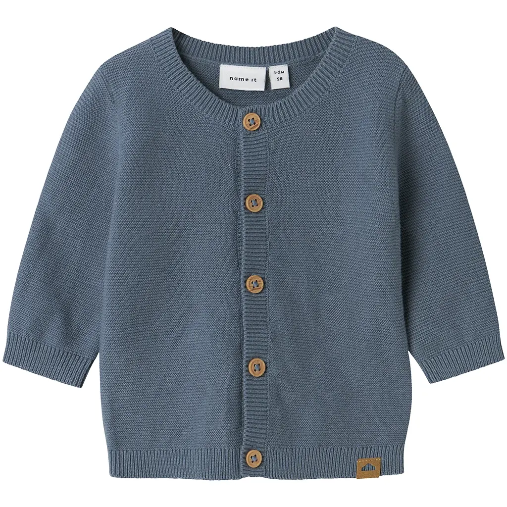 Gebreid vestje Jolle (blue mirage)