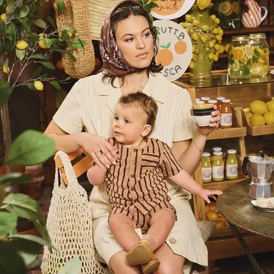 Overhemdje badstof Stefano (amaretti)