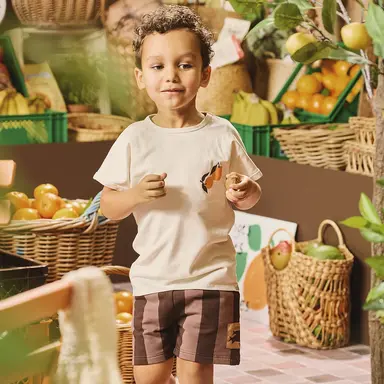 Korte sweat broek Yami (crazy coconut)