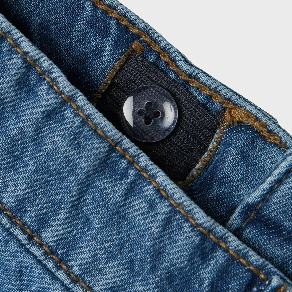 Korte spijkerbroek PALM TREE Rose (medium blue denim)