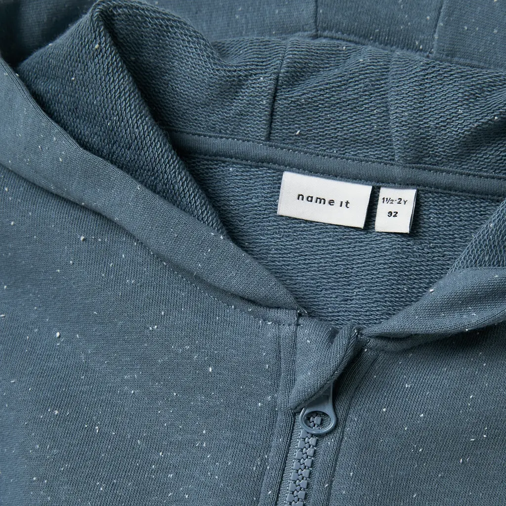 Vest sweat hoodie Jamie (blue mirage)