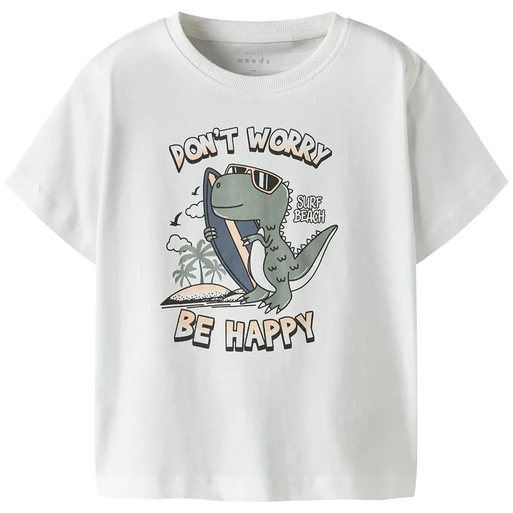 OP=OP! T-shirt Vagno (bright white be happy)