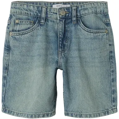 Korte spijkerbroek LOOSE FIT Silas (vintage medium blue denim)