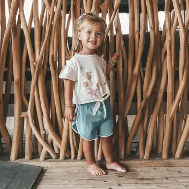 Korte broek (light blue)