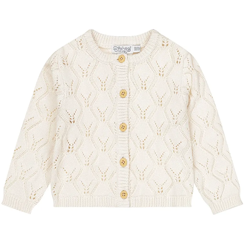 Gebreid vestje (off white)