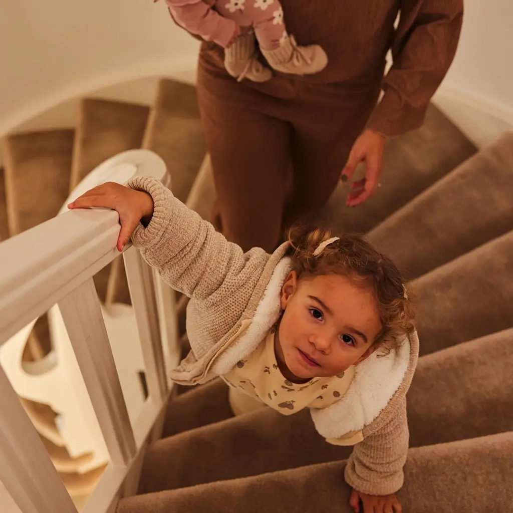 Gebreid vestje teddy (beige grey)