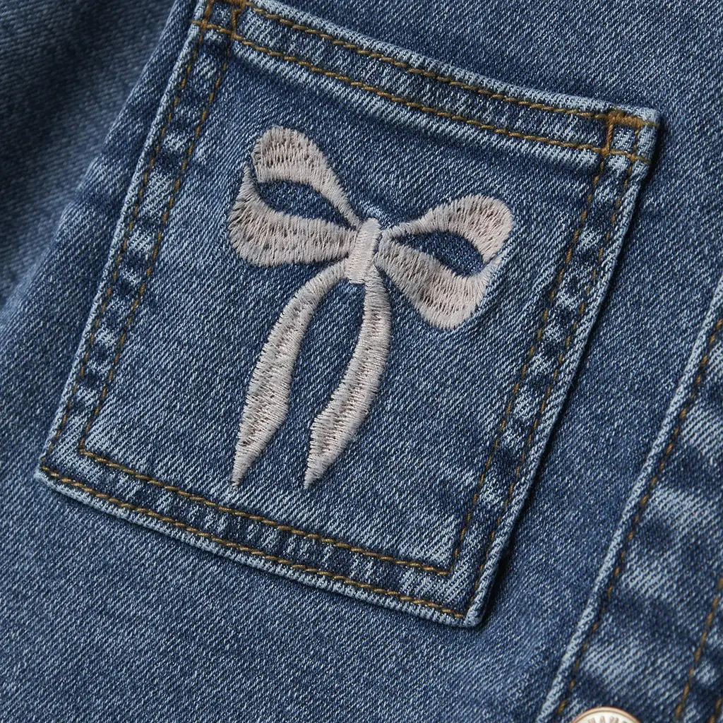 Spijkerjasje Devi (medium blue denim BOW)