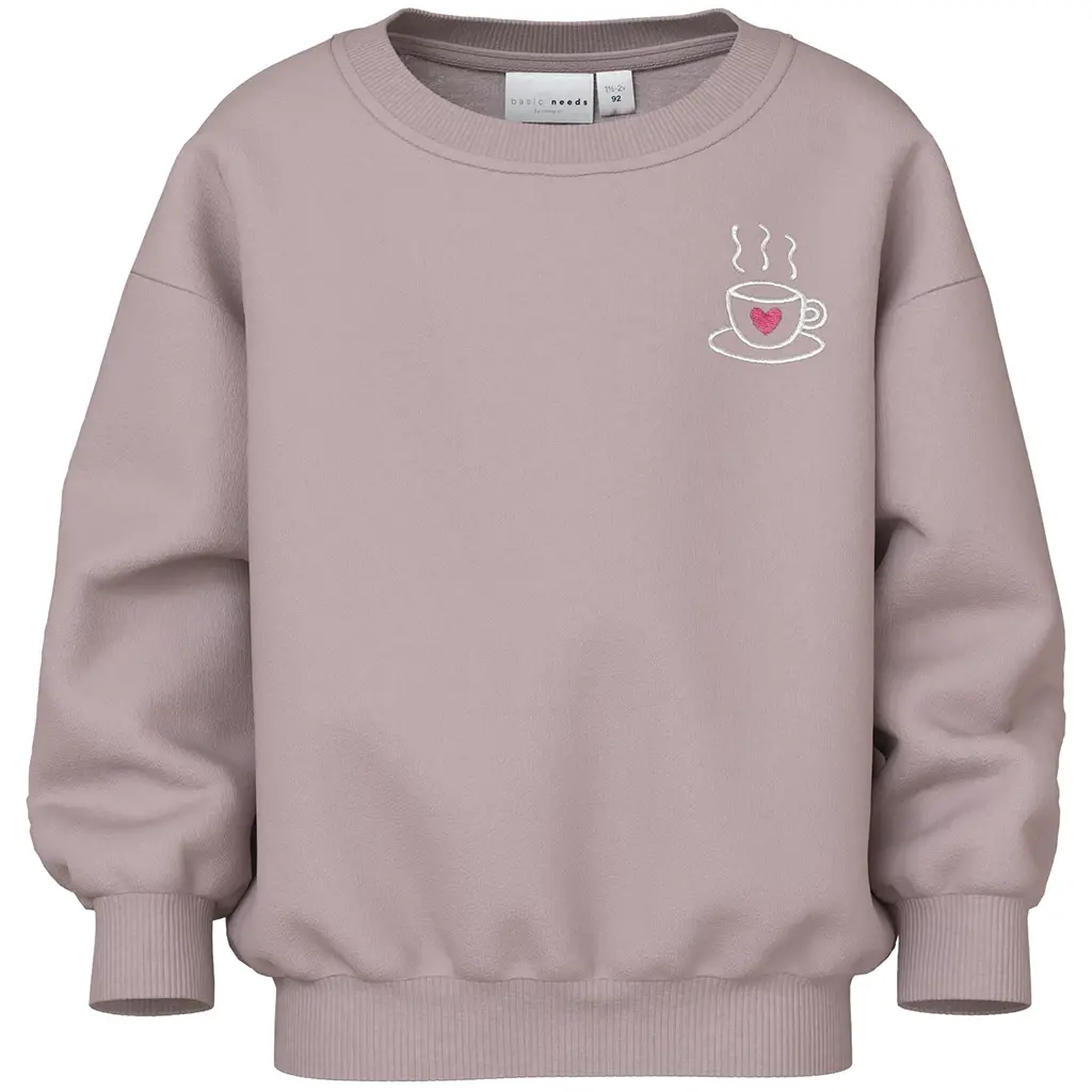 Trui sweat Vallene (burnished lilac tea cup)