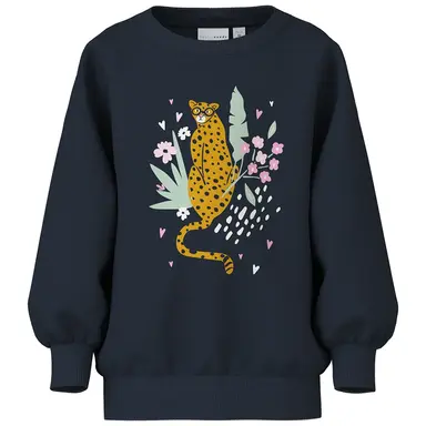 Trui Valona (navy blazer cheetah)