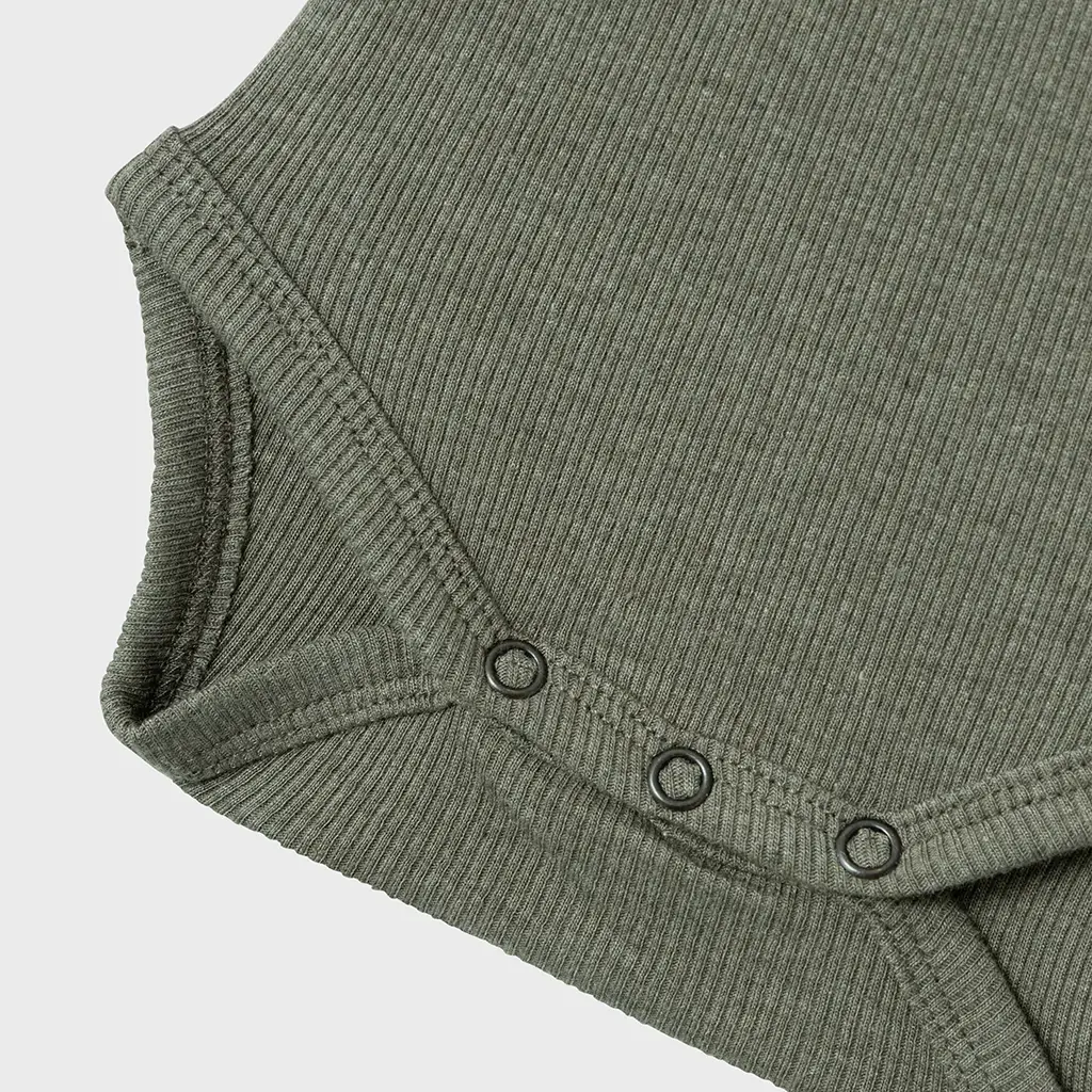 Rompertje rib Kab (dusty olive melange)