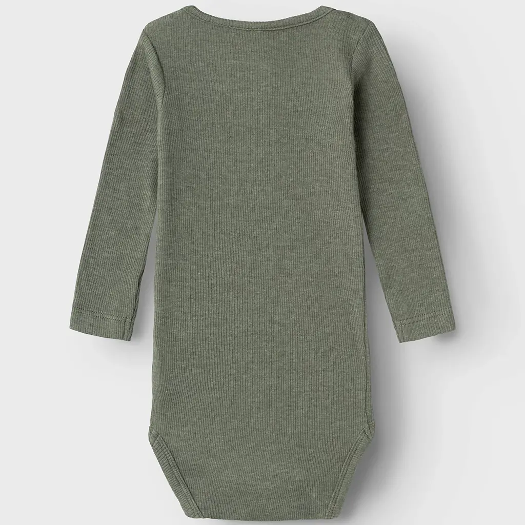 Rompertje rib Kab (dusty olive melange)
