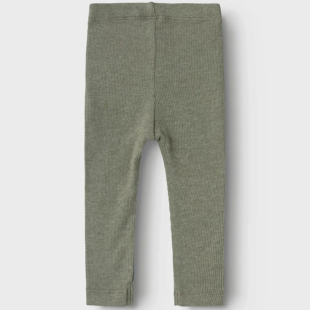 Broekje rib Kab (dusty olive melange)
