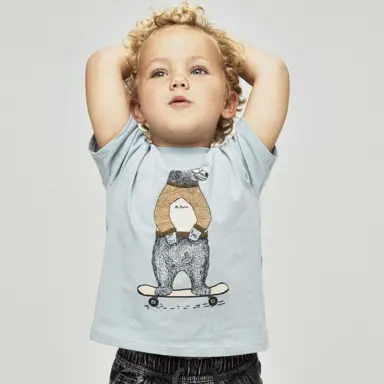 T-shirt Linden (dusty blue)