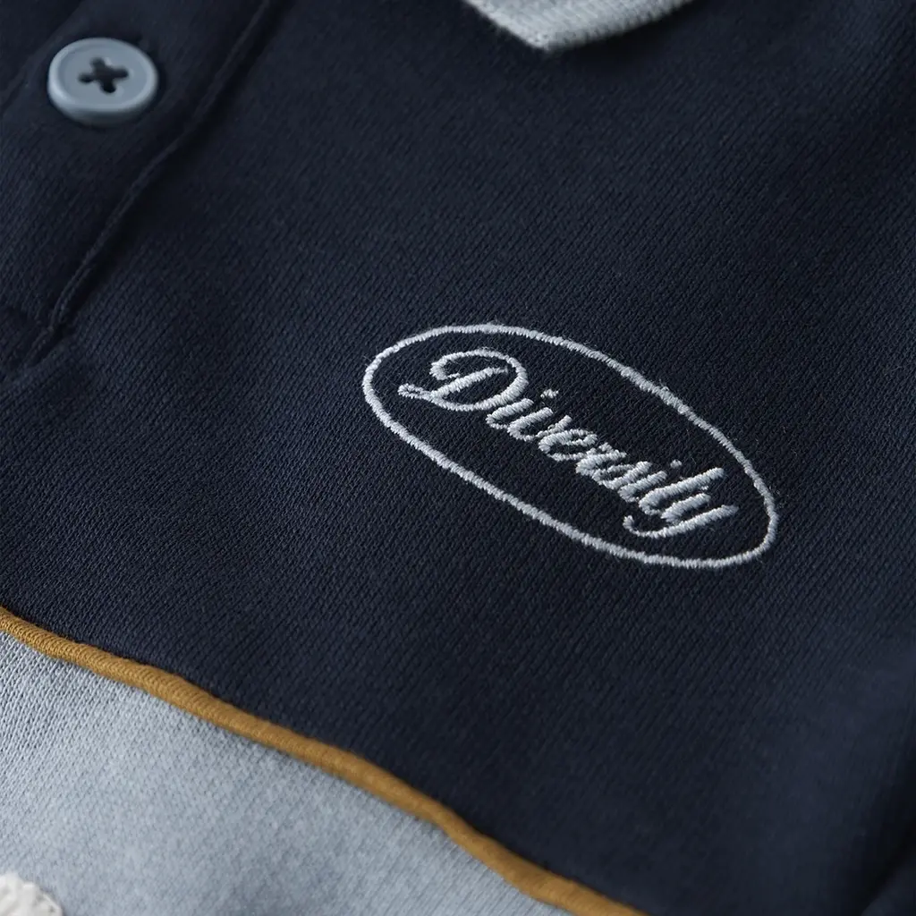 Trui sweat polo Lucan (navy blazer)