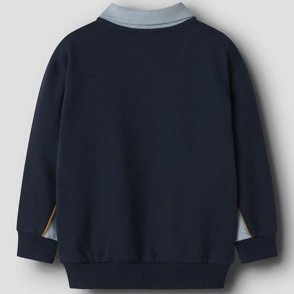 Trui sweat polo Lucan (navy blazer)