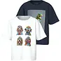 Name It Twee t-shirts Voto (bright white/navy blazer dino bike)