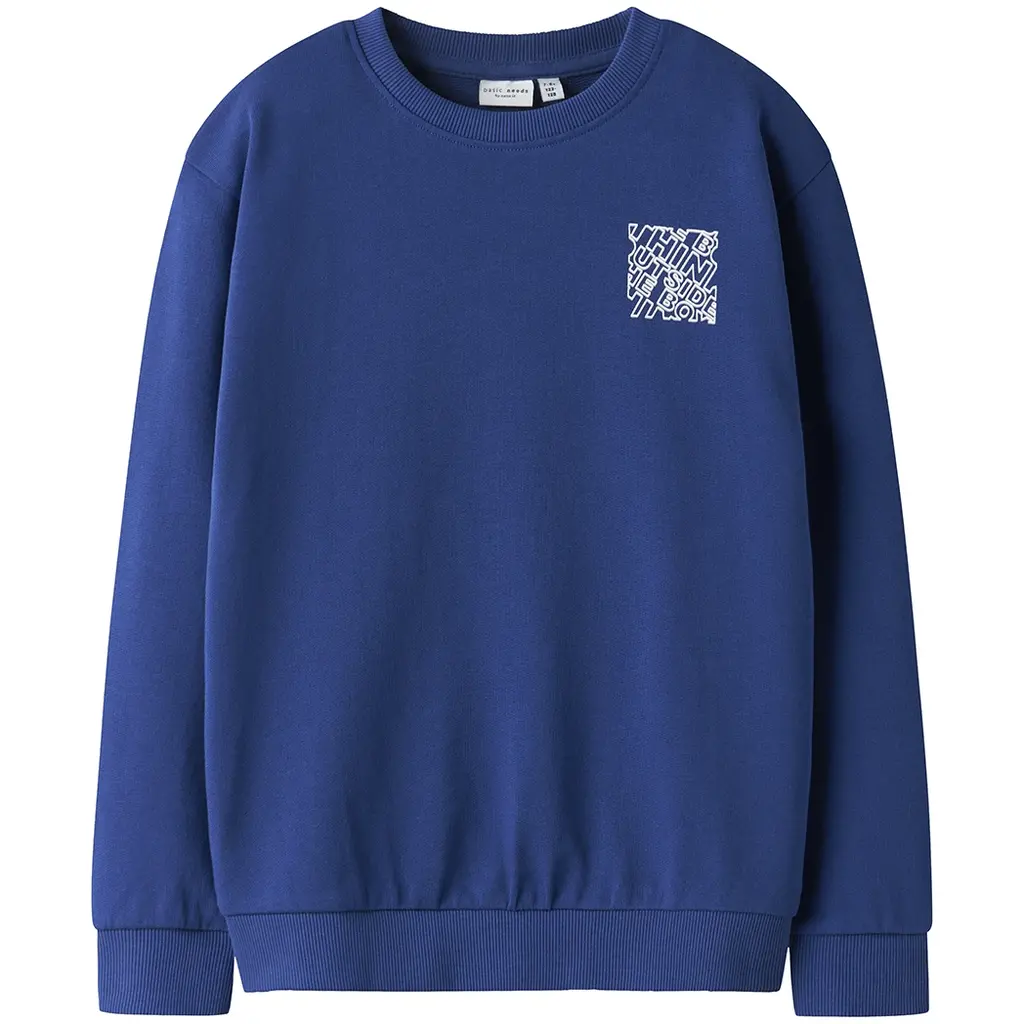 Trui sweat Vasha (sodalite blue think outside)