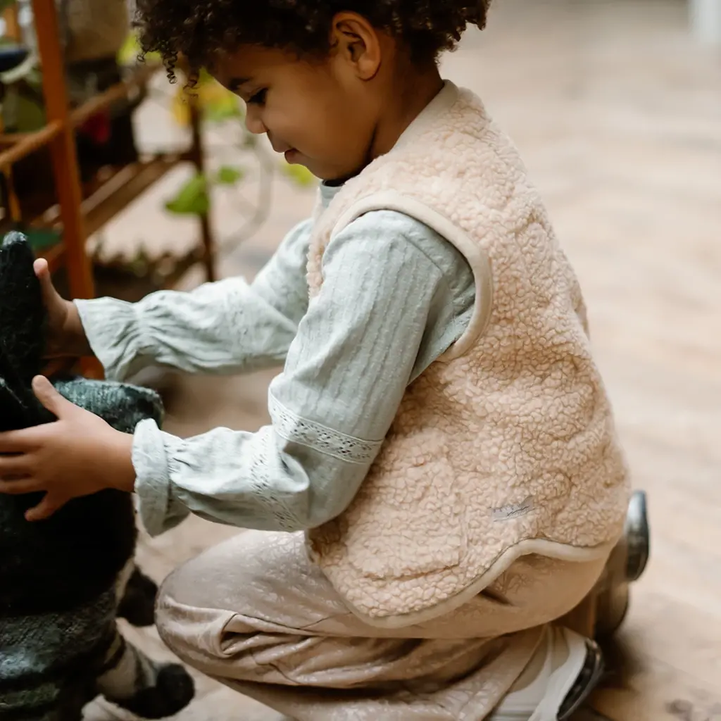 Gilet teddy (sandshell)