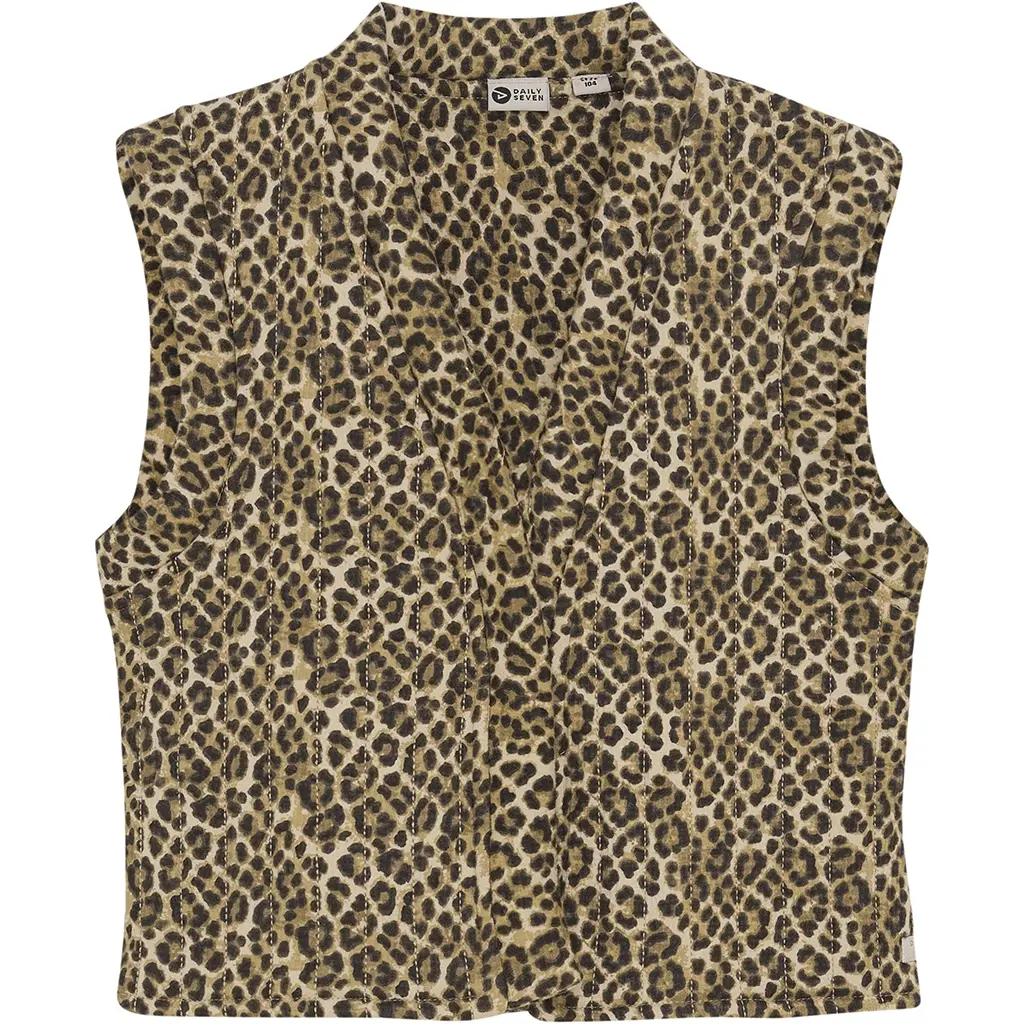 Gilet animal (latte sand)