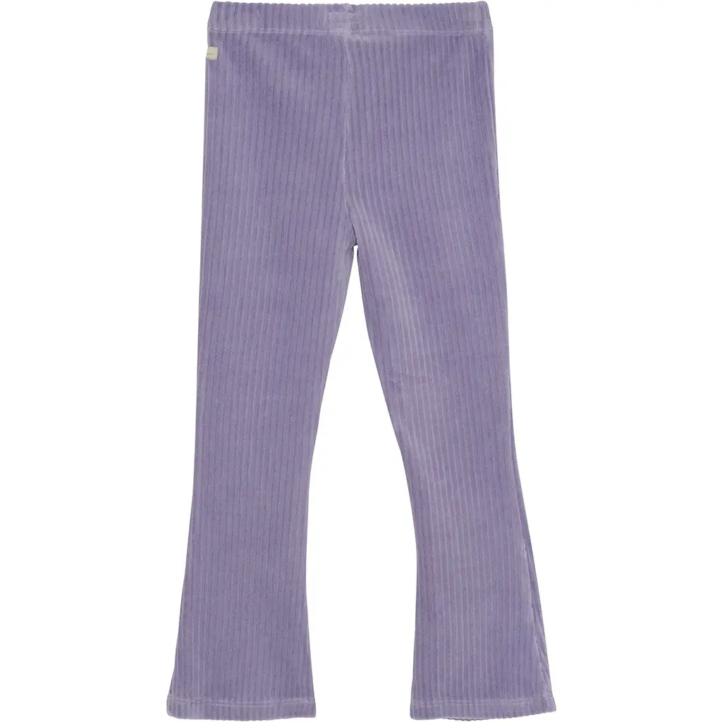Broek flared velvet (daybreak)