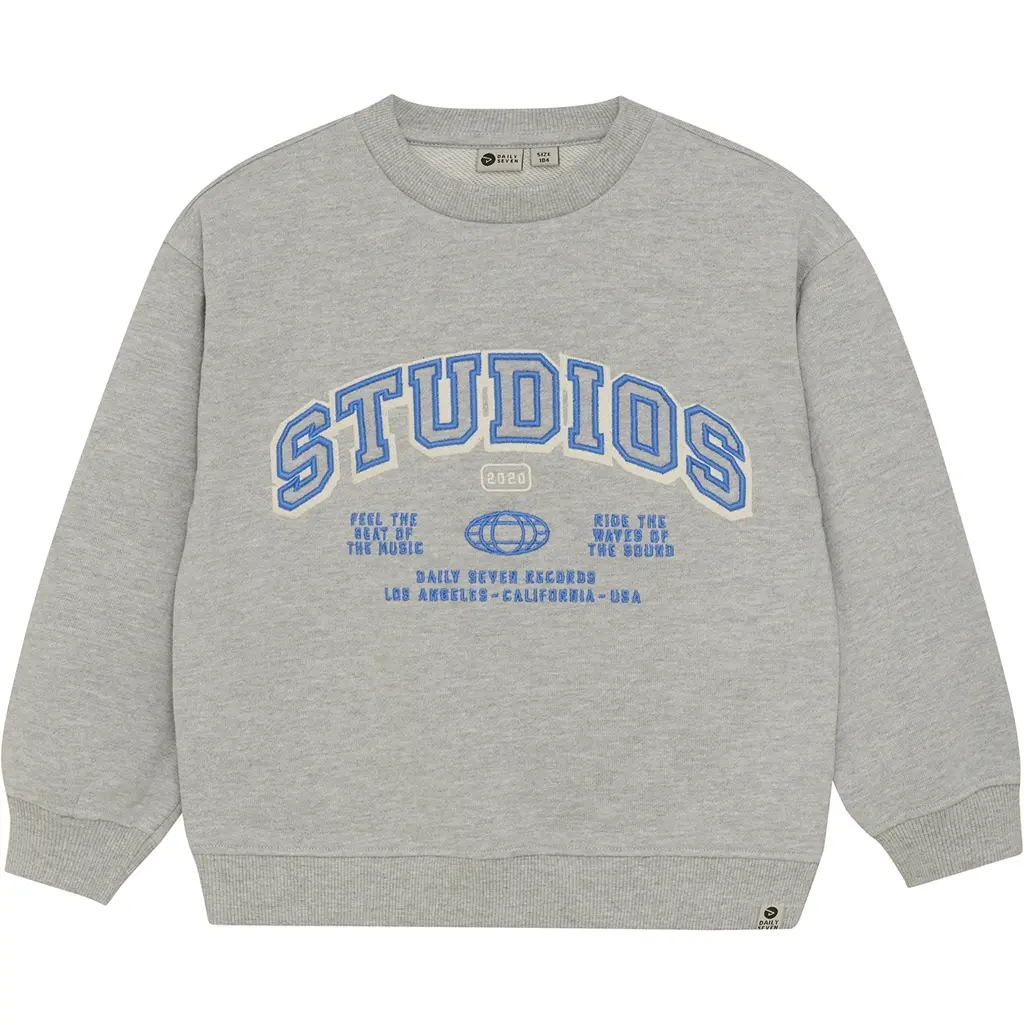 Trui oversized (medium grey melange)